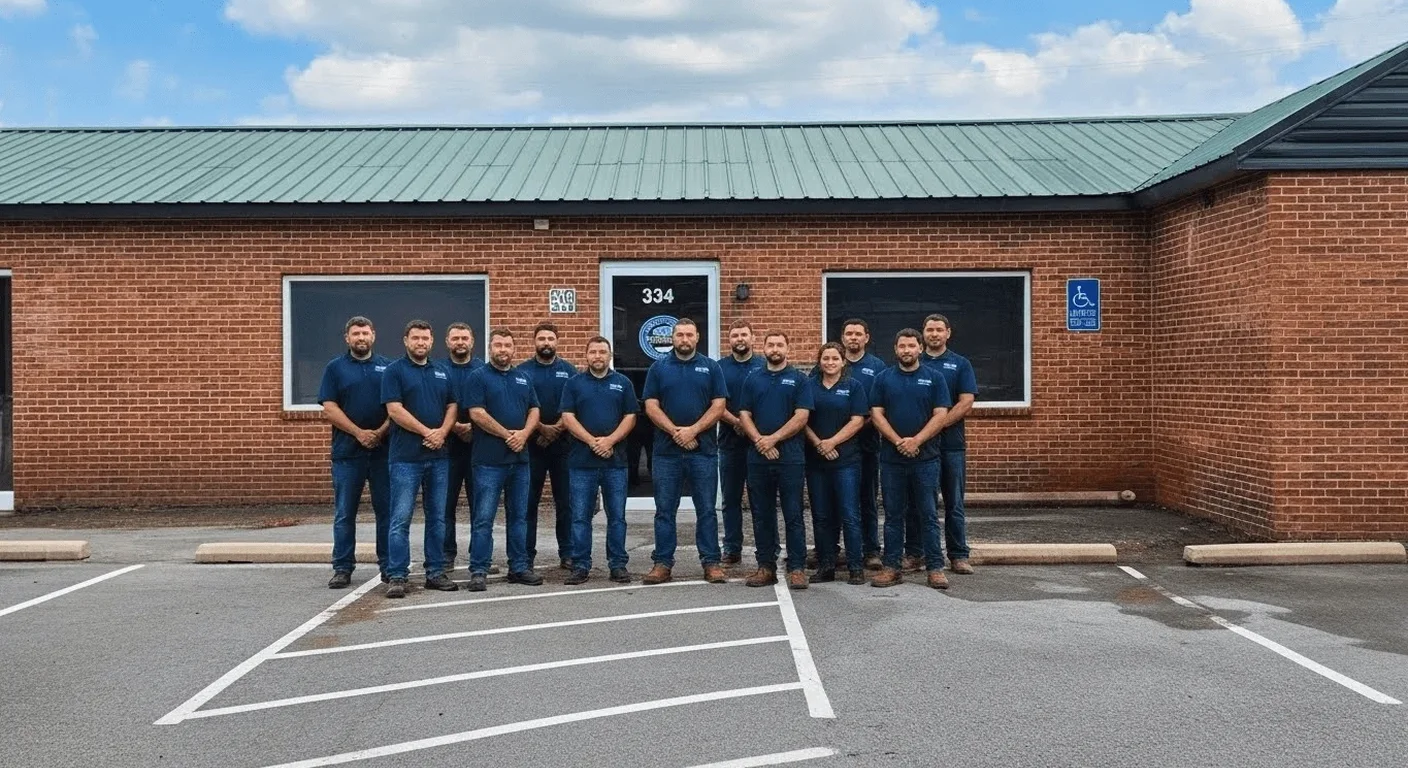 Issac & Sons Dumpster Rental team — serving Hancock, MD The Issac & Sons Dumpster Rental team, proudly serving Hancock, MD